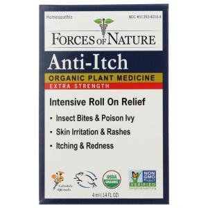 Forces of Nature Anti Itch Extra Strength 1/4 ML [UNFI #2701712] T
