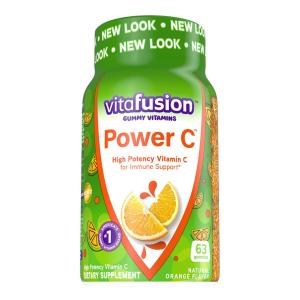 Vitafusion Power C Gummy Immune Support With Vitamin C, Orange Flavor