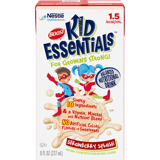 Boost KID ESSENTIALS Strawberry Splash 8 Fl. Oz. Aseptic Carton