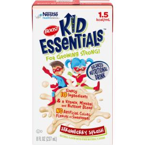 Boost KID ESSENTIALS Strawberry Splash 8 Fl. Oz. Aseptic Carton