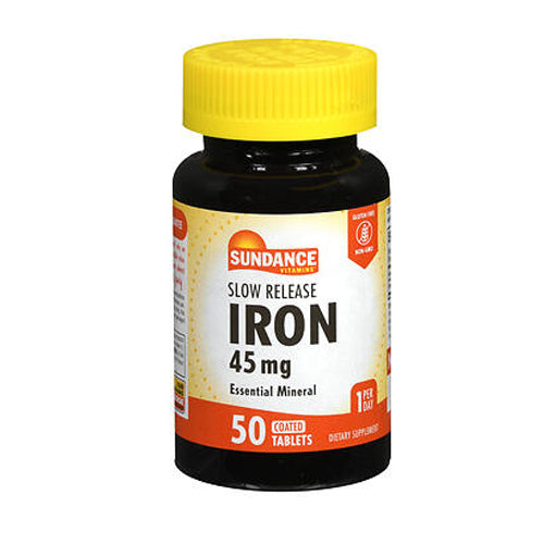 Sundance Slow Release Iron 45 Mg Coated Tablets