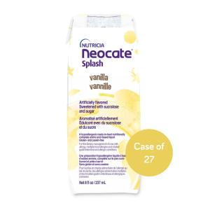 Neocate Splash - Ready-to-Feed Hypoallergenic Amino Acid-Based Toddler And Junior Formula - Vanilla - 8 Fl Oz