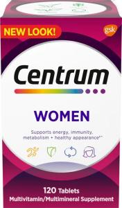 Centrum Women Multivitamin/Multimineral Supplement Tablets