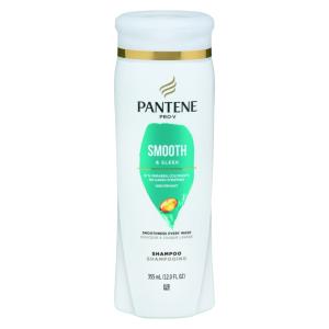 Pantene Smooth & Sleek 72 Hr Smoothness Shampoo 12 Fl Oz