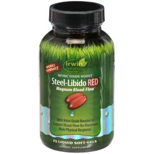 Irwin Naturals Steel Libido Red - 75 Liquid Softgels
