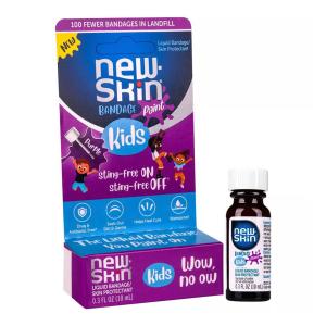 New-Skin Purple Paint Waterproof Liquid Bandage For Kids 0.3 Fl Oz