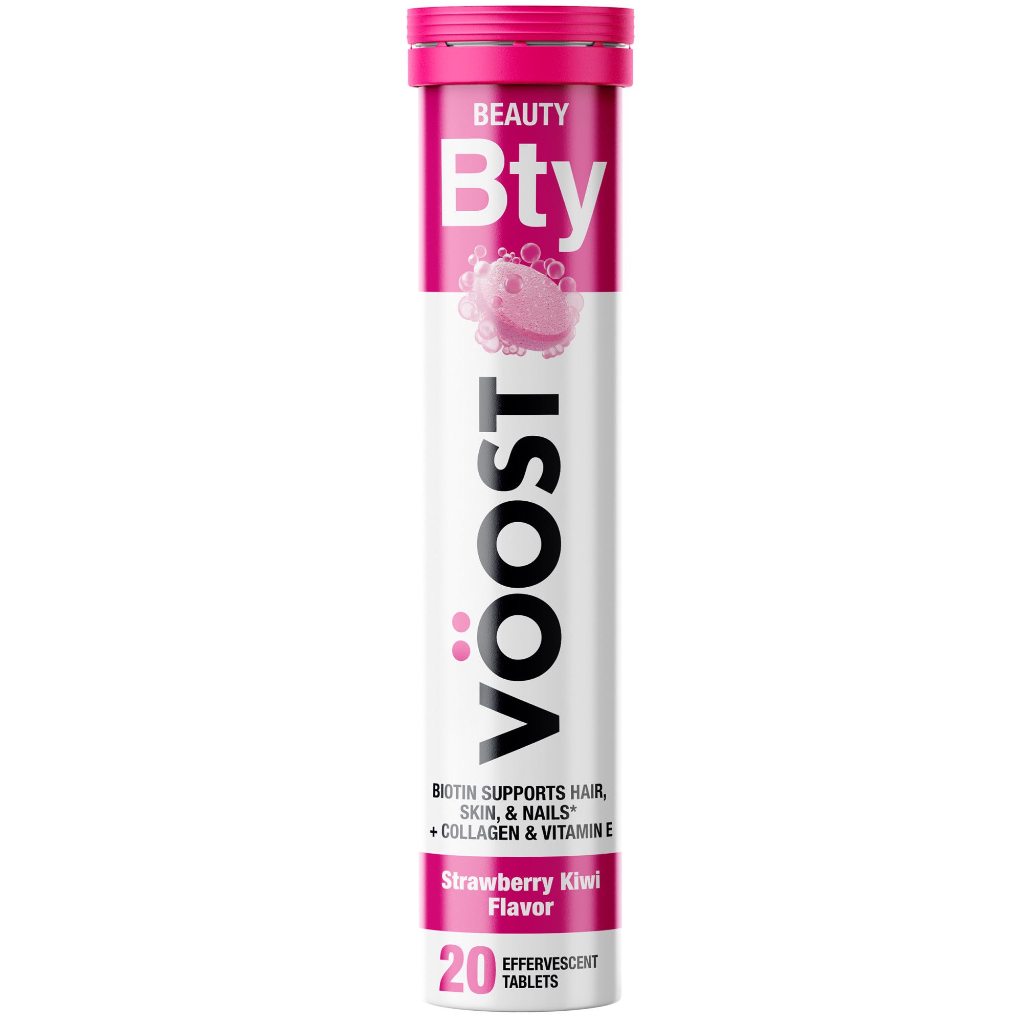Voost Vitamin Drink, Beauty, Tablets, Strawberry Kiwi Flavored