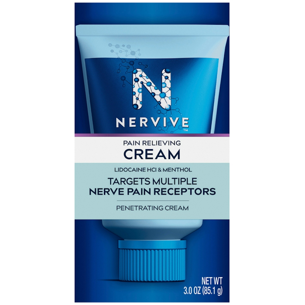 Nervive Topical Pain Relief Cream, Nerve Care, 3 Oz