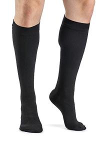 Sigvaris Dynaven Opaque Ribbed Men's Knee High 20-30 mmHg
