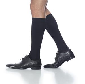 Sigvaris Dynaven Opaque Ribbed Men's Knee High 20-30 mmHg