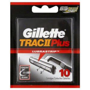 Gillette Trac II Plus Razor Blade Refill Cartridges
