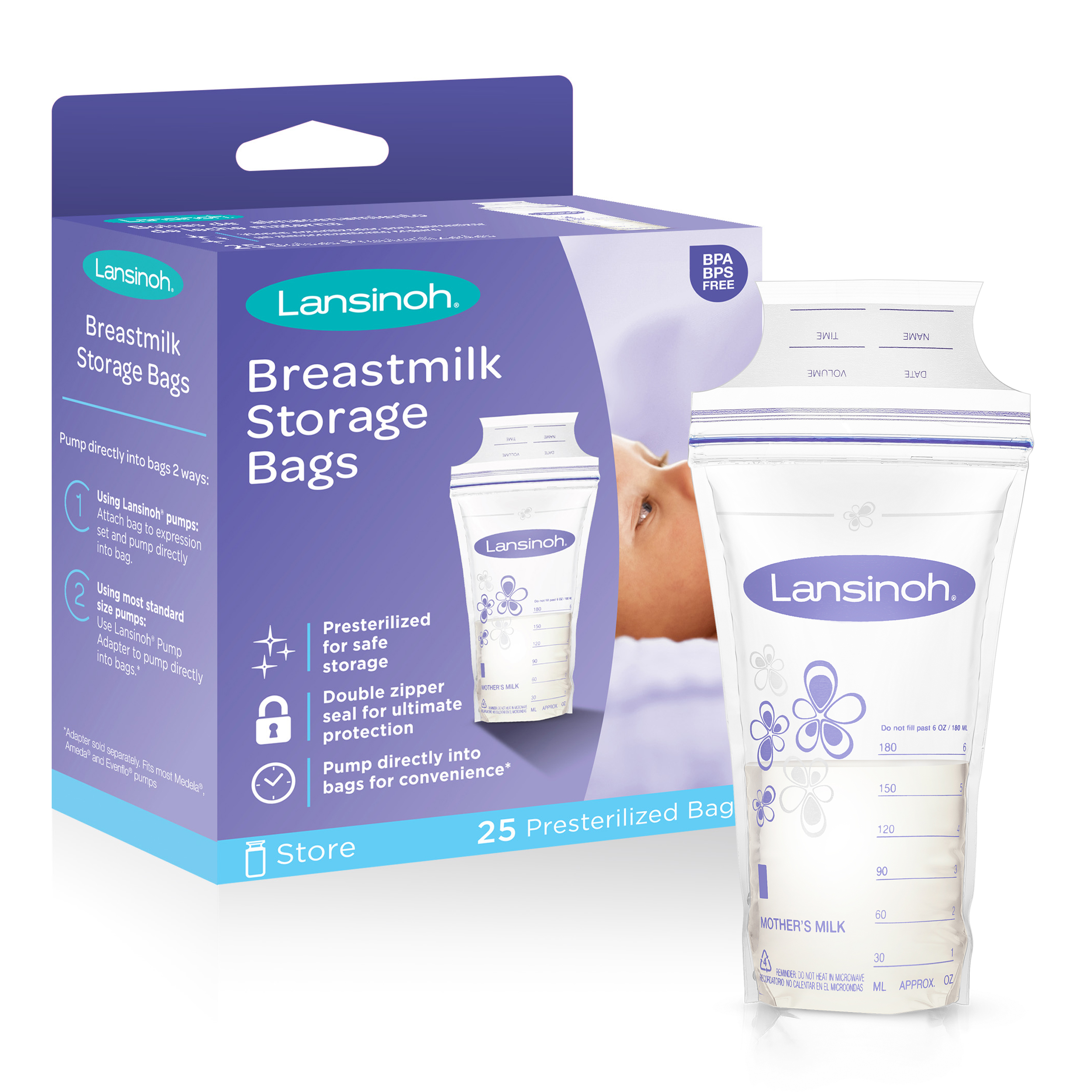 Lansinoh Breast Milk Storage Bags