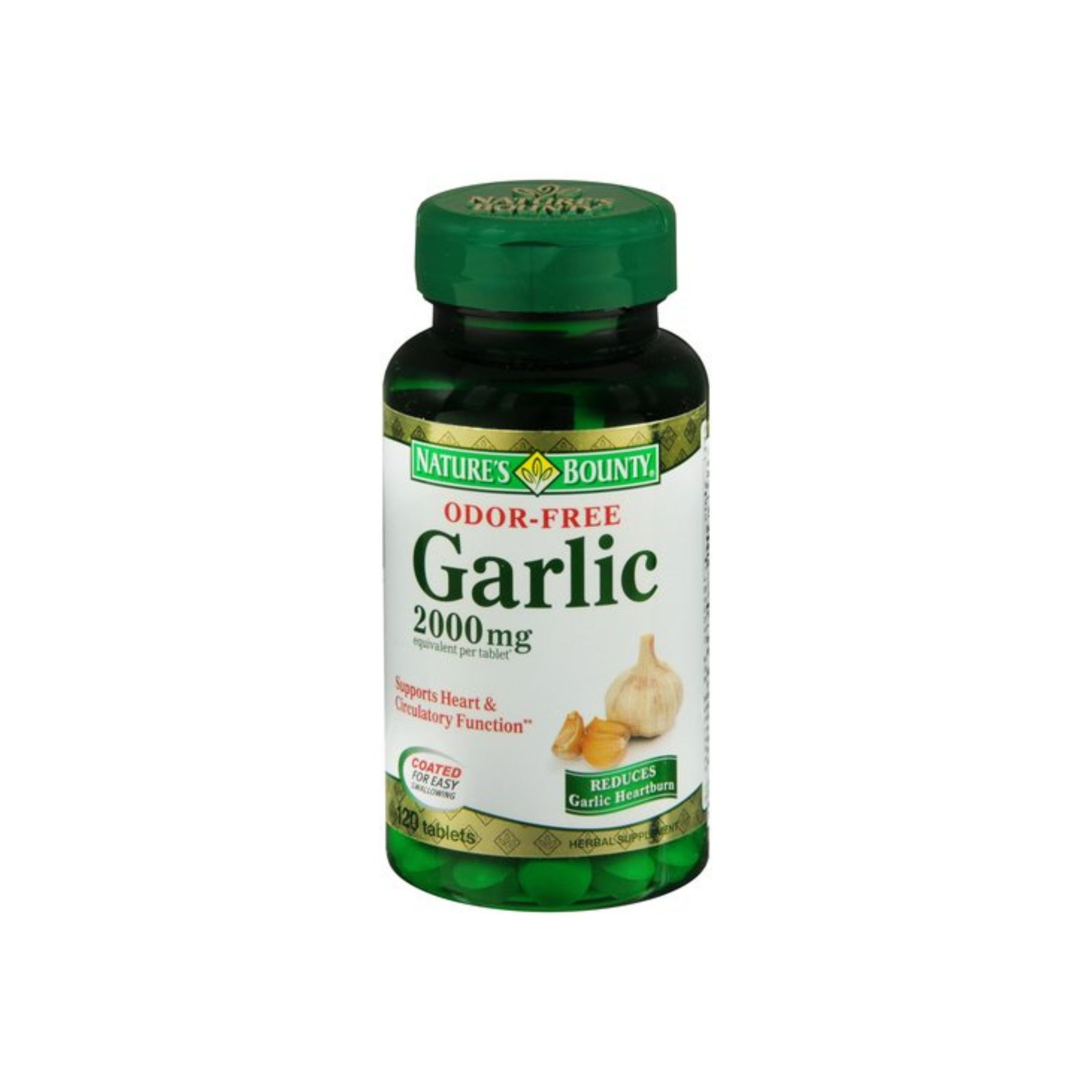 Alho 2000mg Sem Aroma 120 Tabletes