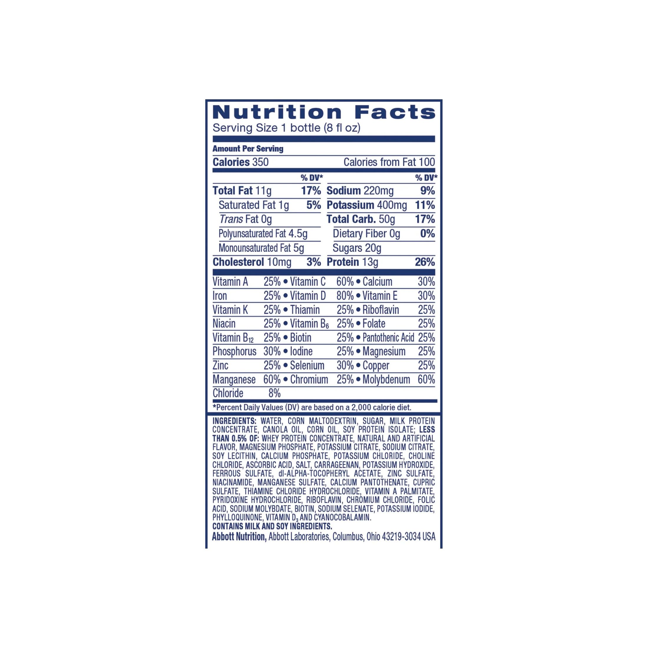 Ensure Plus Chocolate Oral Supplement, 8 Oz. Bottle 518432