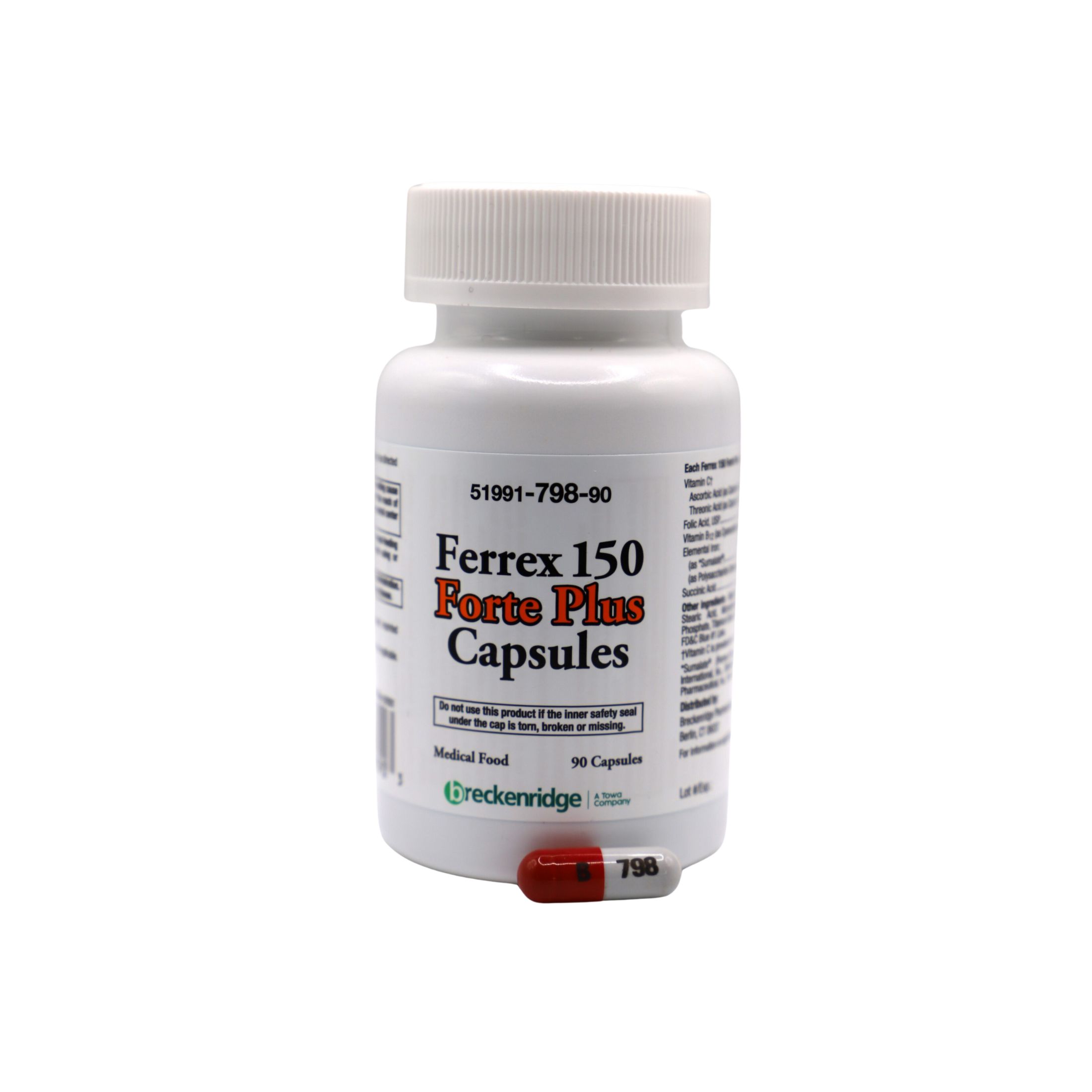 Ferrex 150 Forte Plus Caps 90 By Breckenridge Pharma