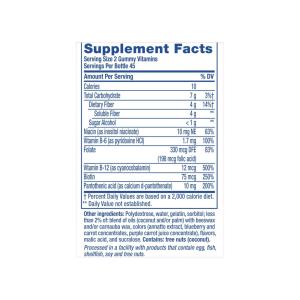 Vitafusion Fiber Well Fit Gummies Supplement Peach, Strawberry & Berry
