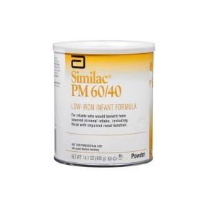 Similac PM 60/40 Infant Formula With Iron Powder 14.1 Oz Can