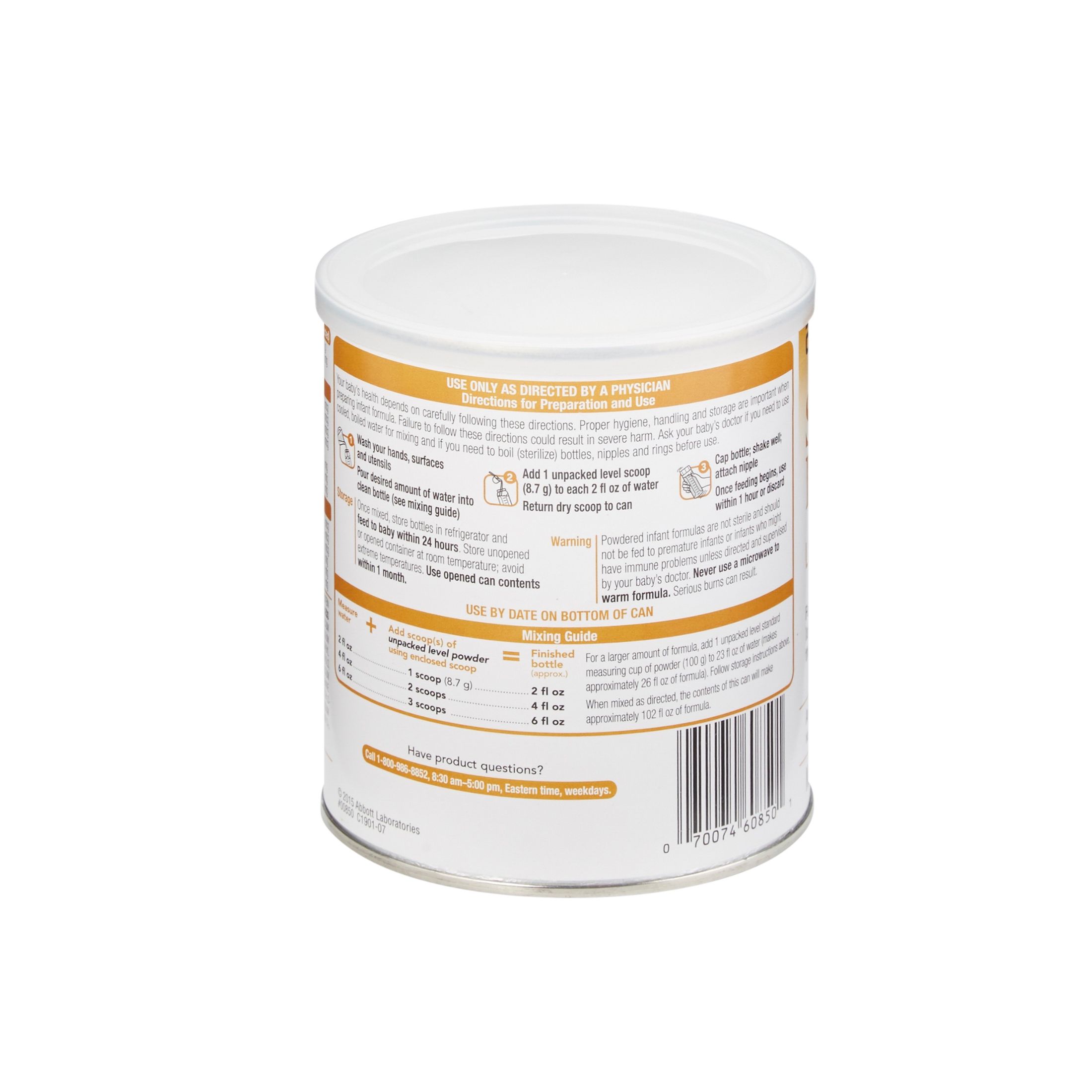 Similac PM 60/40 Infant Formula With Iron Powder 14.1 Oz Can
