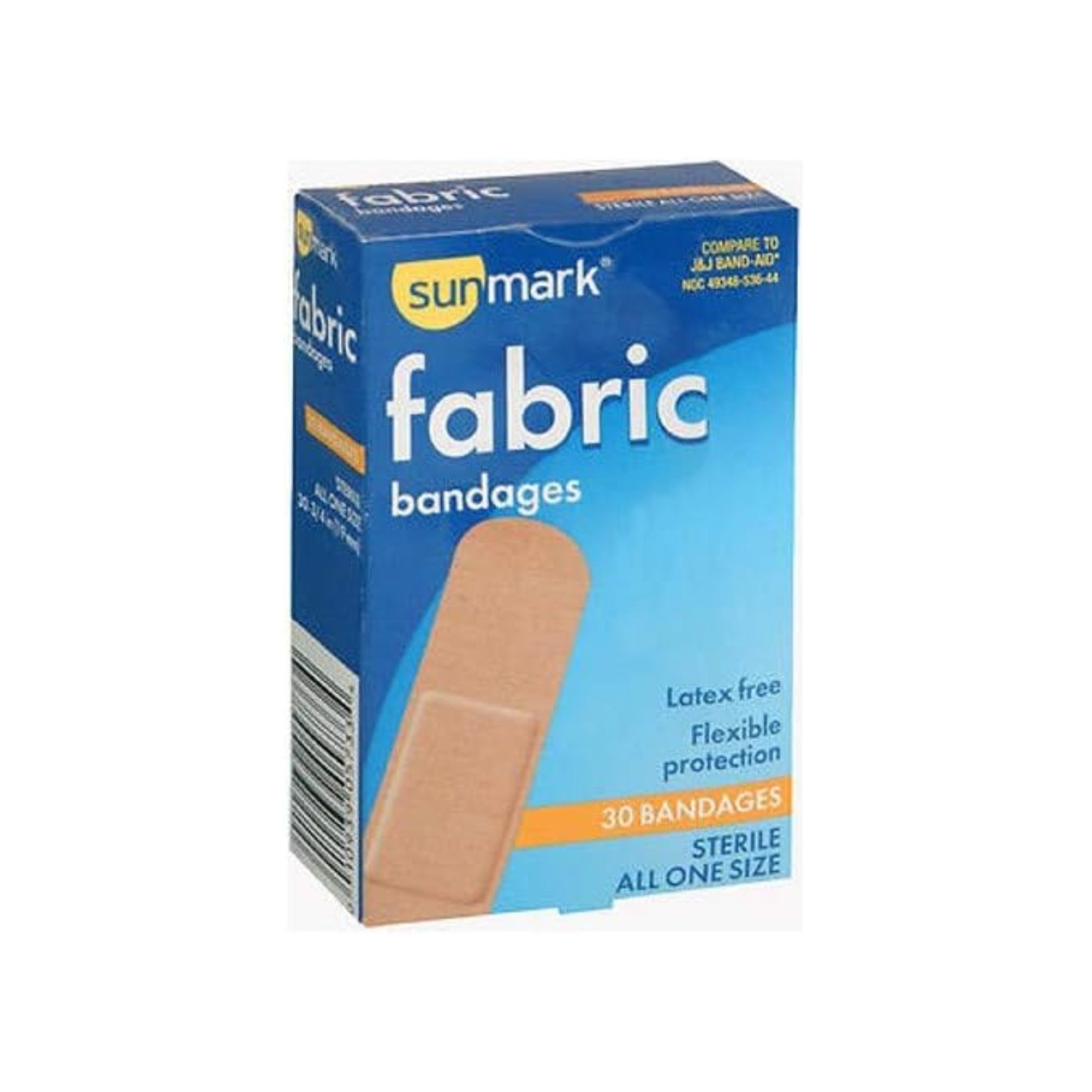 Sunmark Fabric Bandages, All One Size