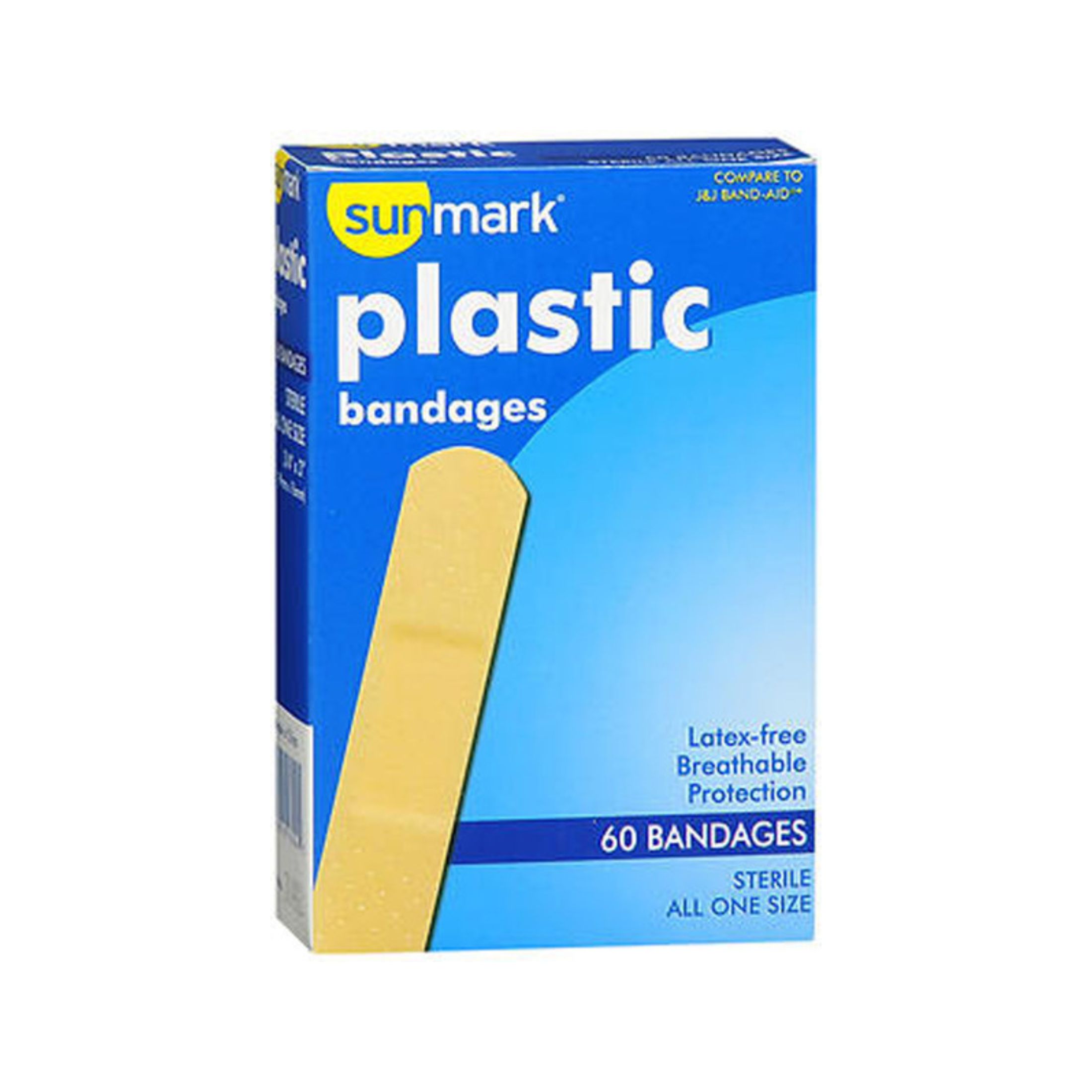 Sunmark Plastic Bandages All One Size