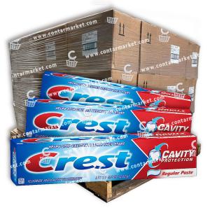 Crest Fluoride Anticavity Toothpaste Cavity Protection, Regular Paste, 8.2 Oz