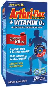 21st Century Arthri-Flex Advantage + Vitamin D3- 120-180 Tablets