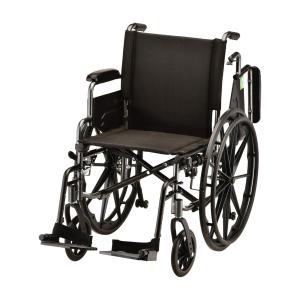 Nova Medical Products Lightweight Wheelchair With Desk Arms And Footrests 18"