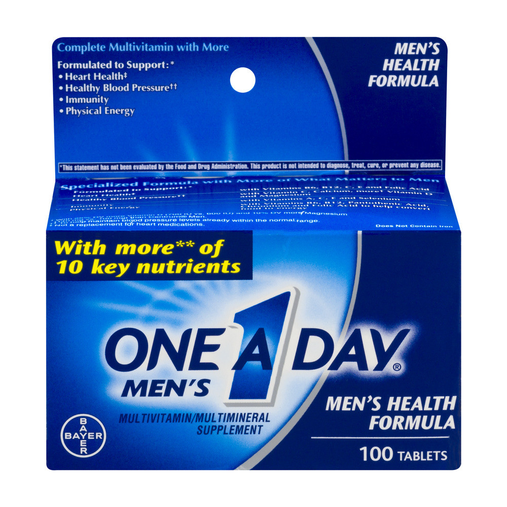 One A Day Men's Multivitamin Health Formula Tablets