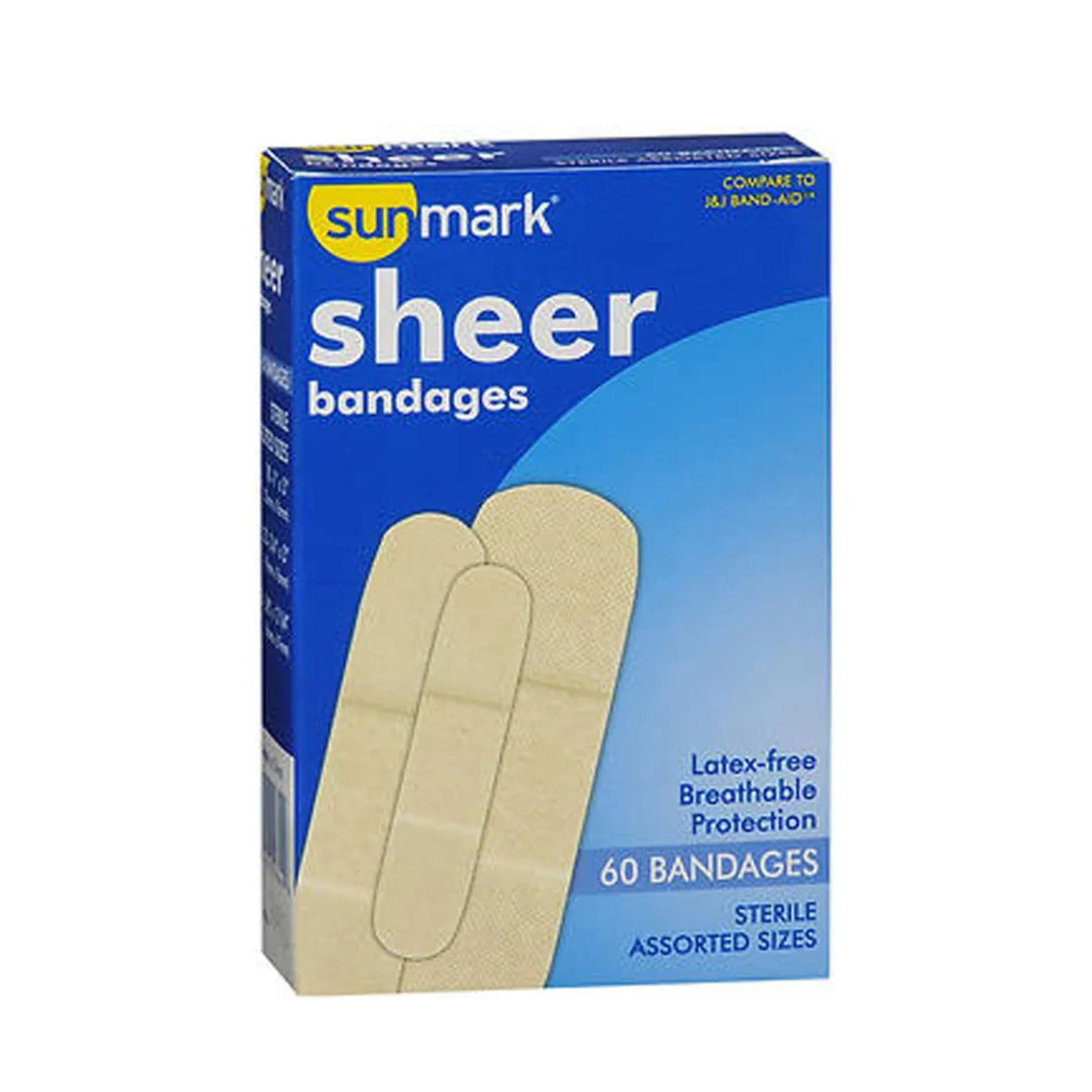 Sunmark Sheer Bandages, Assorted Sizes