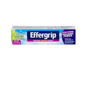 Effergrip Denture Adhesive Cream Extra Strong Holding Power