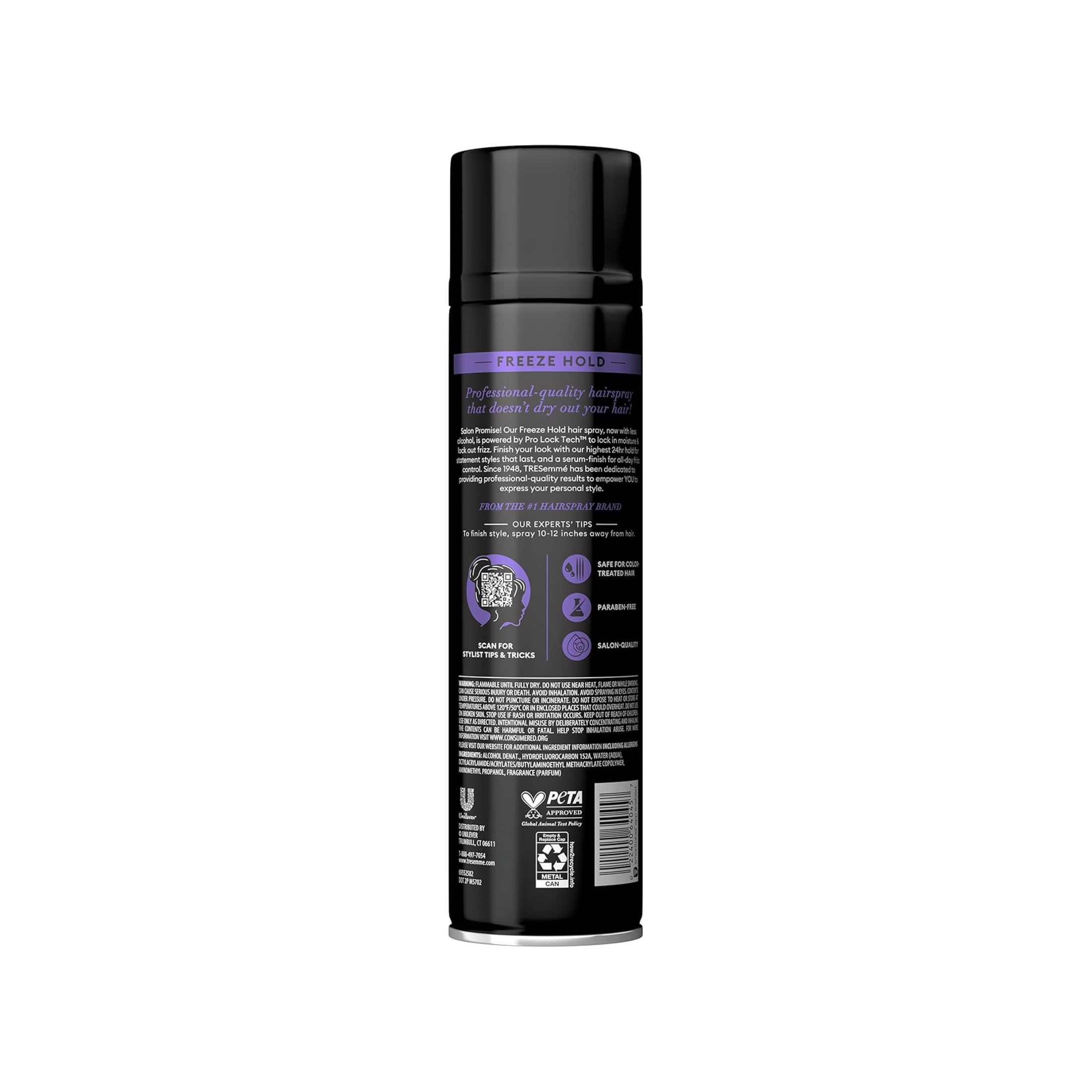 TRESemme Tres Two Hair Spray Freeze Hold 11 Oz