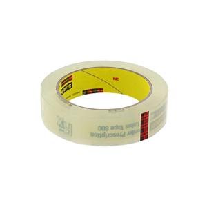 Scotch Prescription Label Tape 800 Clear 1.75 In X 72 Yd