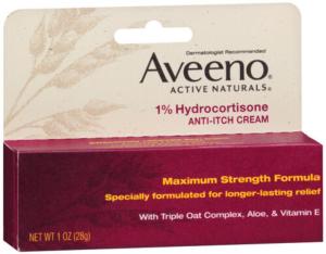Aveeno Anti Itch Cream, Maximum Strength Formula 1 Oz