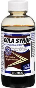 Humco Cola Syrup 4 Oz