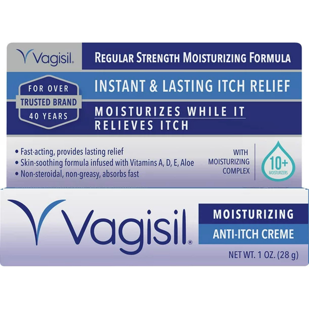 Vagisil Itch Relief, Instant, Regular Strength, 1 Ounce