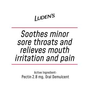 Luden's Throat Drops Sugar Free Wild Cherry
