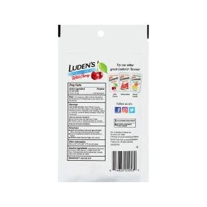 Luden's Throat Drops Sugar Free Wild Cherry