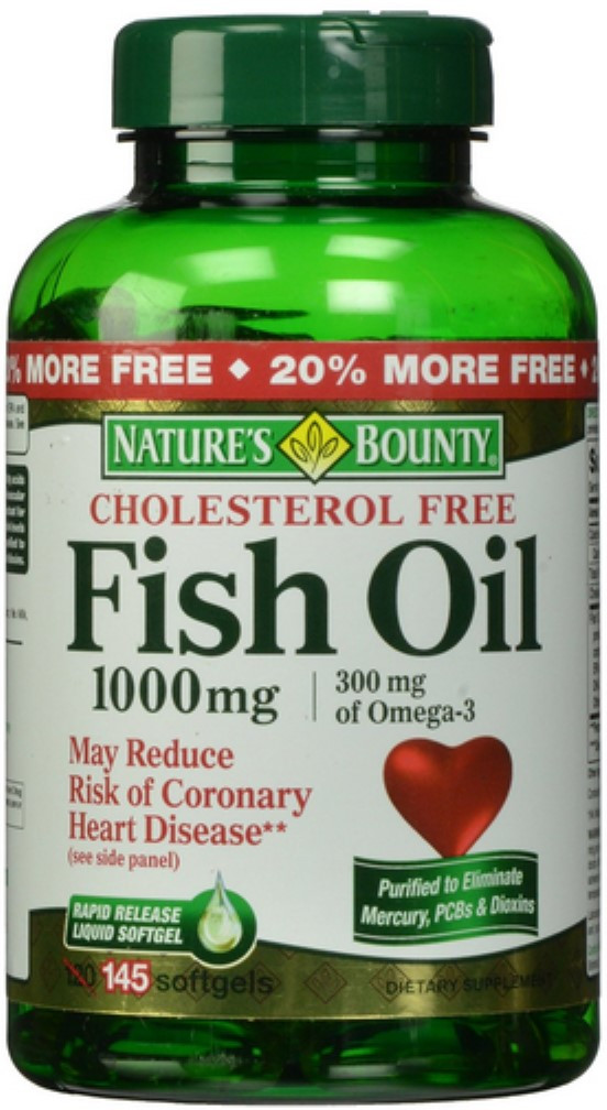 Nature's Bounty Fish Oil 1000 Mg, Rapid Release Liquid Softgels