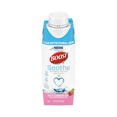 Boost® Soothe Strawberry Kiwi Oral Supplement 8 Oz. Carton Nestle Healthcare Nutrition 00043900769462
