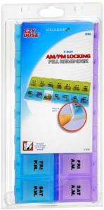 Ezy Dose Weekly AM/PM Locking Pill Planner - 2XL (Each)