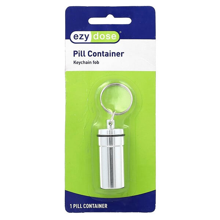 Ezy Dose Pill Container, Keychain Fob