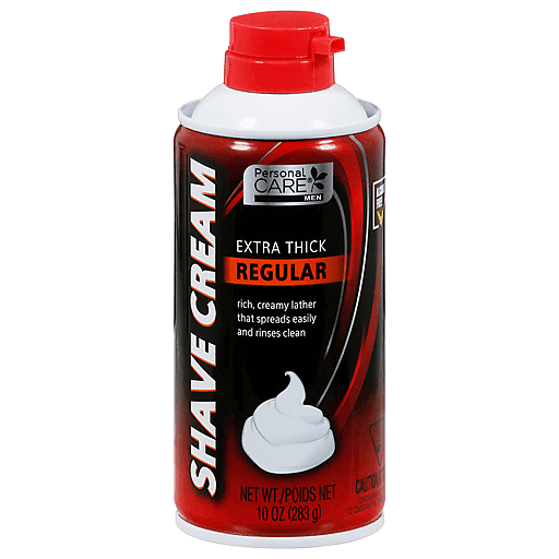 Personal Care Men Extra Thick Regular Shave Cream 10 Oz
