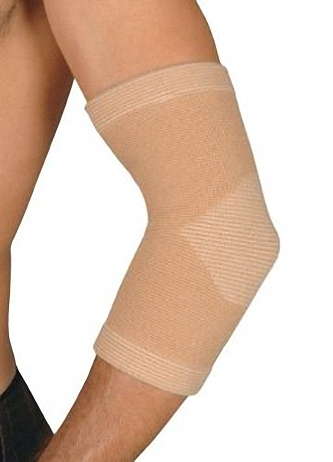 Therall Joint Warming Elbow Support, Beige, Small