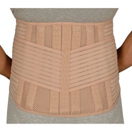 Therall Heat Retaining Back Support, Beige, Small