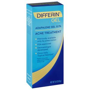 Differin Adapalene Gel 0.1% Acne Treatment - 45g