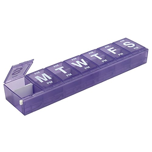 Ezy Dose 7-Day AM/PM Locking Pill Reminder - 1 Case #67376