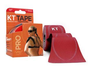 KT Tape Pro Kinesiology Pre-Cut Rage Red