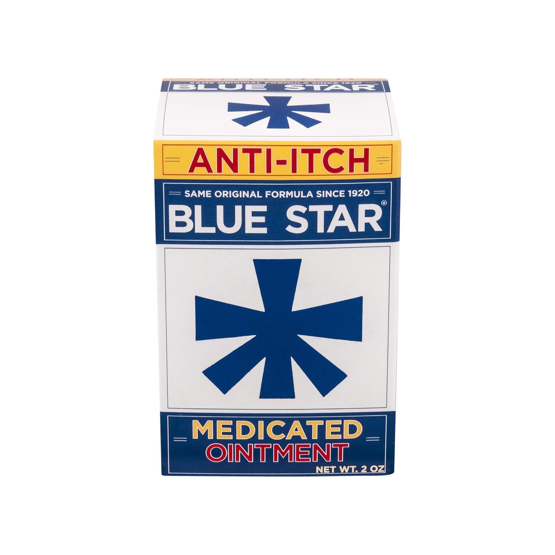 Blue Star Anti Itch Ointment, Medicated 2 Oz