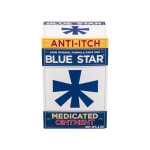 Blue Star Anti Itch Ointment, Medicated 2 Oz