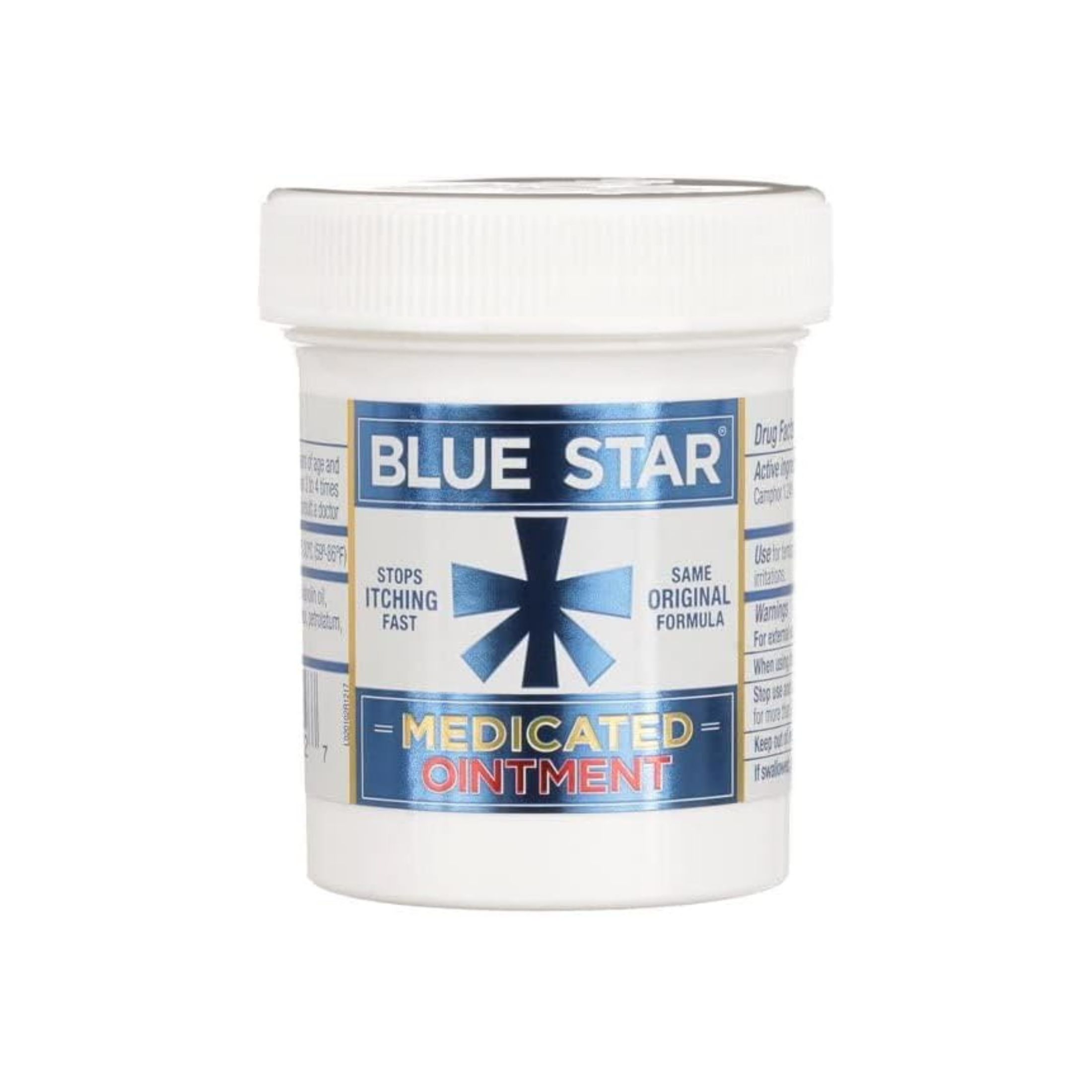 Blue Star Anti Itch Ointment, Medicated 2 Oz